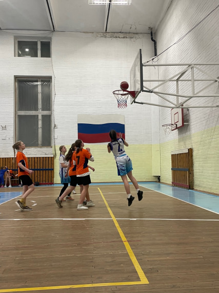 Муниципальный этап Спартакиады среди обучающихся по баскетболу.